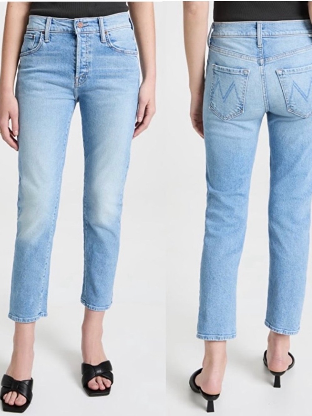 MOTHER The Scrapper Ankle Jeans size 24